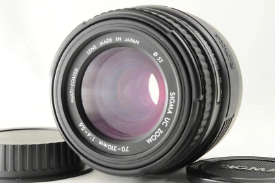 [Excelente+++] Zoom Sigma UC 70-210 mm f/4-5,6 multicapa para Canon EF con tapas Foto 1 de 4