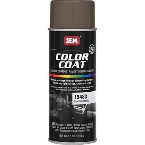 Tinta spray aerossol SEM 15483 Color Coat Bluebird marrom lata 12 oz. - Imagem 1 de 1