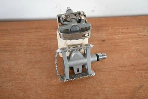 Shimano PD-M324 SPD Clipless Platform Pedals 9/16" Silver MTB Touring Commuter - Picture 1 of 7