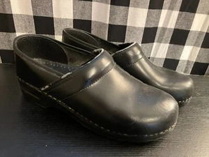 Zuecos Dansko para mujer profesionales de cuero negro talla 42 EE. UU. 11 - 11,5 - Imagen 1 de 7