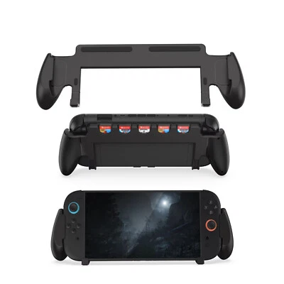 For Switch 2 Game Console Grip with Stand Grip Case 5 Game Slots Protective Case - Image 1 of 4