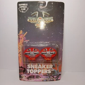 1994 Biker Mice from Mars Sneaker Toppers New in Original Package Red - Picture 1 of 10