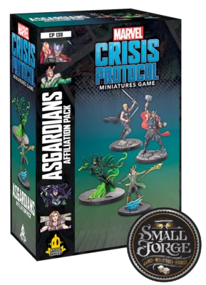 Marvel: Crisis Protocol. CP138 Asgardians Affiliation Squad Character Pack NEW - Image 1 of 4