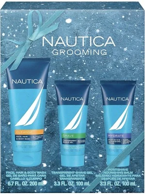Nautica Men’s Grooming 3-Piece Gift Set - Image 1 of 3