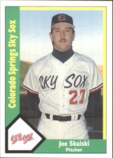 1990 Colorado Springs Sky Sox CMC #3 Joe Skalski