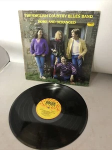 The English Country Blues Band Home and Deranged Original Rogue UK Folk LP - Picture 1 of 5