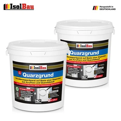 Quarzgrund Haftgrund Putzgrund Weiß 50 kg Putz Quarz Grundierung Isolbau - Bild 1 von 4