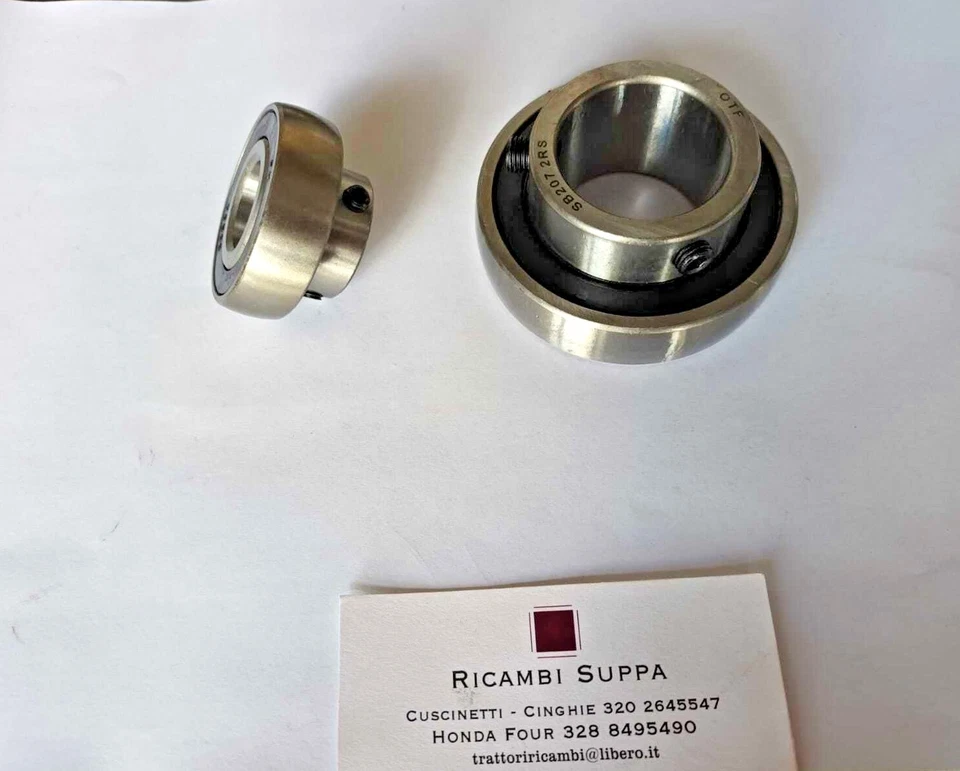 Cuscinetto bombato supporto SB YAT GAY 203 204 205 206 207 Fissaggio con grani - Immagine 1 di 1