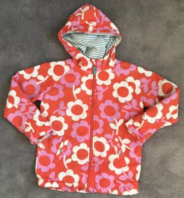 Mini Boden Girl Floral Jacket Size 9-10years Hooded - Image 1 of 4