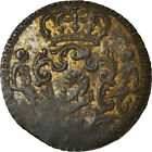 [#107] Coin, Italian States, Corsica, General Pasquale Paoli, 4 Soldi, 1764, Mur