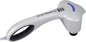 Osaki OS-E5082 Dual-Kopf-Massagegerät mit Aufwärmung und Aufsätzen - weiß - Bild 1 von 5