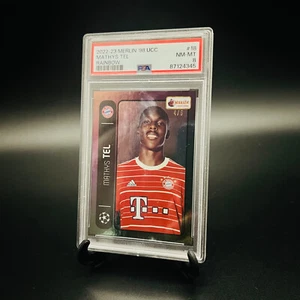 TOPPS MERLIN Heritage 98 | MATHYS TEL | BASE Rainbow Parallel /5 | Bayern Munich - Imagen 1 de 3