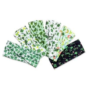 Irish St. Patrick's Day Print Elastic Headband For Sports Yoga Hair Accessor _SE - Picture 1 of 20