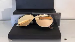 Christian Dior Stellaire MT00E/1 Round Silver Frame Sunglasses $920 NIB #15 - Picture 1 of 10