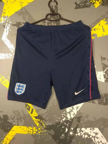 England Home Football Shorts Blue Nike Polyester Young Size XL ig93 Cover
