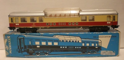 Vintage Marklin HO 4090 Panoramic Viewing Coach - OVP (MB25) - Image 1 of 4