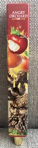 Angry Orchard Peach Mango Hard Apple Cider Beer Tap Handle- Rare Version - Picture 1 of 6