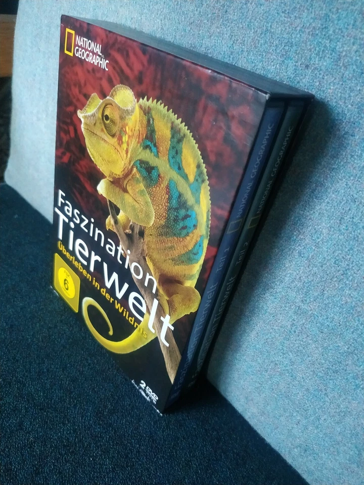 2 DVDs National Geographic - Faszination Tierwelt - Teil I und 2 - im Schuber - Bild 1 von 4