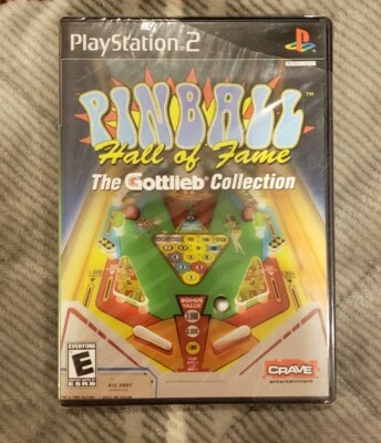 PS2 PlayStation 2 Pinball Hall of Fame (7 Tables) The Gottlieb Collection SEALED - Image 1 of 3