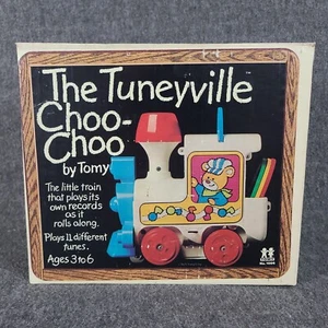 Vintage Tomy Tuneyville Choo-Choo Record Toy Train 1975 Not Working [READ] - Picture 1 of 19