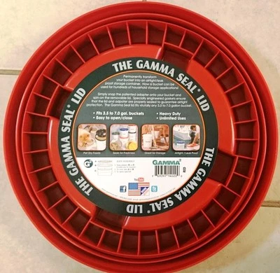 Gamma Seal Lid Red