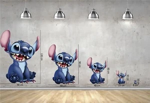 Lilo und STITCH Kinder Kinderzimmer Wandaufkleber Schlafzimmer Aufkleber Kunst Vinyl - Bild 1 von 3