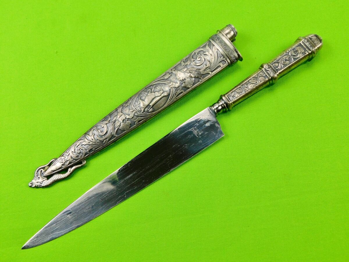 Gaucho Knife In Collectible Vintage Factory Manufactured Gaucho Knife In Collectible Vintage Factory Manufactured