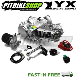 YX160 Motore Pit Bike 4 Tempi Kick Start Corsa Volano Elettrico 1P60FMK 19BHP - Foto 1 di 1