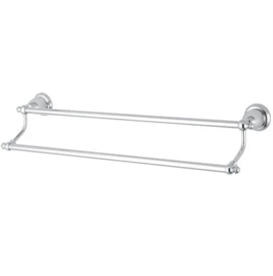 Kingston Brass English Vintage 24" Dual Towel Bar With Polished Chrome BA7973C - Image 1 of 2