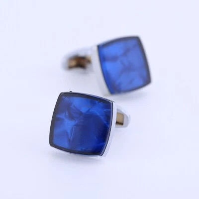 Business Men Cufflinks Formal Women Cuff Links Beading Rhineston Party Prom Wear - Image 1 of 4