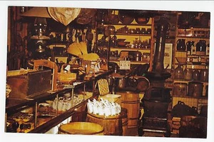 Vintage Postcard Mystic Seaport Connecticut George H Stone General Store - Picture 1 of 4