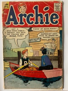 Vintage ARCHIE COMICS # 97 December 1958 - Picture 1 of 7