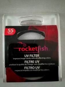 Rocketfish RF-UVF55 55mm Camera UV Filter Lens - Picture 1 of 2
