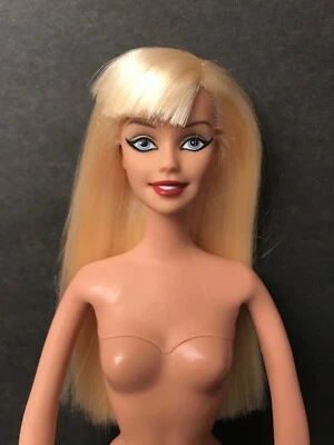 Buy 2 Get One Free - Supergirl Nude Barbie Doll Blonde Long Straight Hair - Image 1 of 3