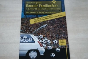 191153) Renault Espace J11 R 21 2L turbo alpino V6 prospekt 1988 - Imagen 1 de 1