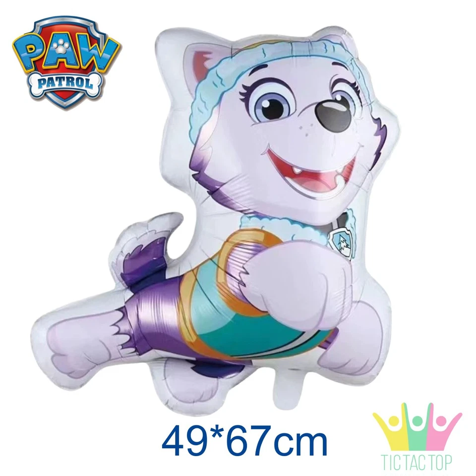 Everest Paw Patrol Balloon Foil Helium. Lolly Bag Cake Party Cupcake Decoration - image 1 of 1