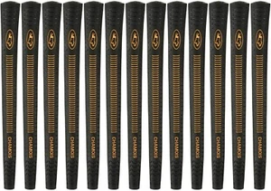 13 Avon Chamois Black Jumbo Golf Grips - Picture 1 of 1