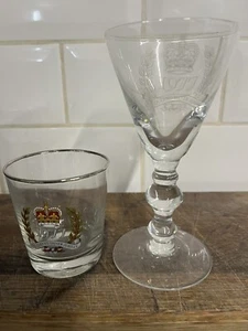 2 Gewerbegläser 1977 Silber Jubiläum - Bild 1 von 3