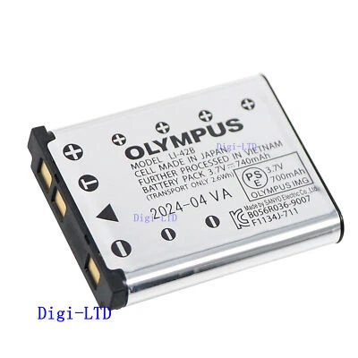 Batería Original Olympus LI-42B para X-905 X-915 X-920 X-935 X-960 X-970 FE-150 Foto 1 de 4