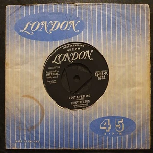 RICKY NELSON - I Got a Feeling/Someday - London - HLP 8732 - NM - Picture 1 of 2