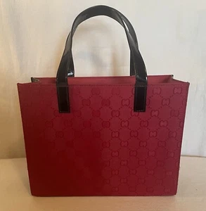 Unbranded Red And Black Tote Purse - Picture 1 of 12