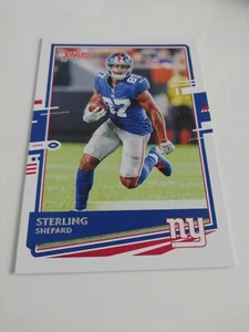 Sterling Shepard New York Giants 2020 Panini Donruss #185 NFL Trading Card - Bild 1 von 2
