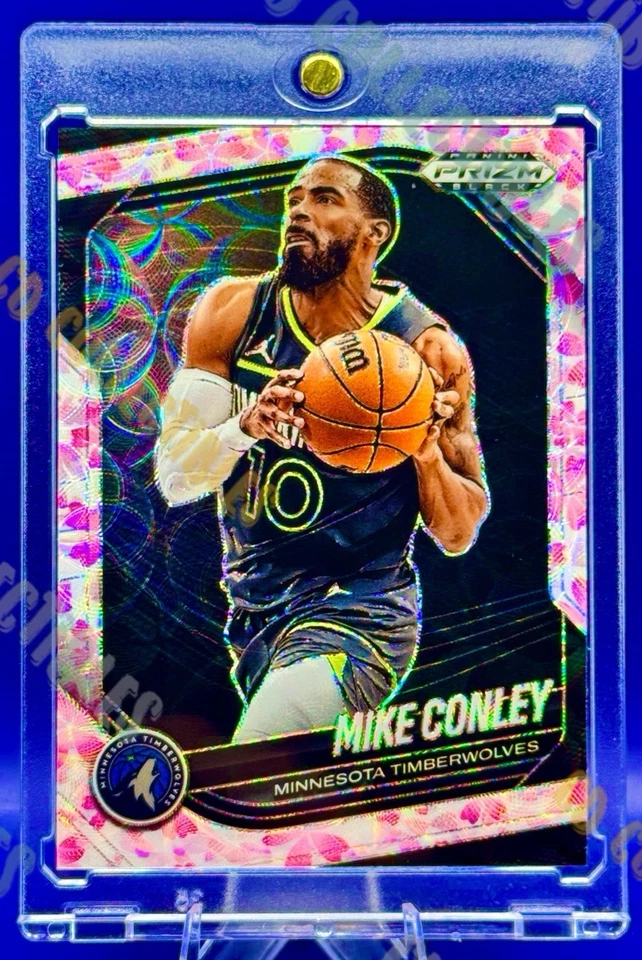Mike Conley/20 CHERRY BLOSSOM MIRA REFRACTOR SSP TIMBERWOLVES PANINI COMO NUEVO Foto 1 de 3