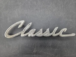 Vintage Oem AMC Classic Emblem Metal Badge Ornament Nameplate 3530868 111 - Picture 1 of 6