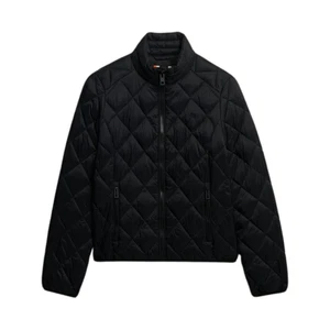 Superdry Chaqueta Diamond Quilt Fuji Lite - Negra - Imagen 1 de 3