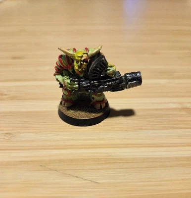 Rogue Trader Chaos Nurgle Renegade Marine Warhammer 40k Metal - Image 1 of 4