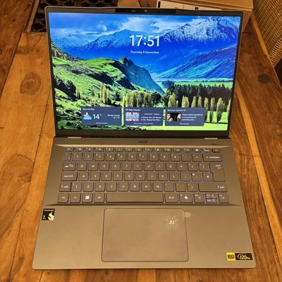 *BARELY USED* ACER Swift 14 AI 14.5" Laptop, Copilot+ PC, 1 TB SSD  - Image 1 of 4