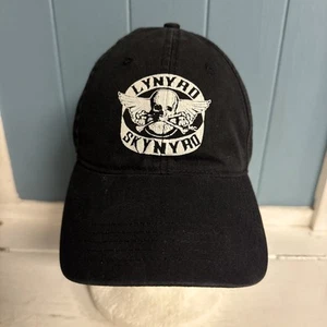 Lynyrd Skynyrd Vintage Adjustable Black Hat Classic Southern Rock Band Logo 2007 - Picture 1 of 7