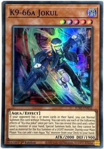 JUSH-EN032 Yu-Gi-Oh! 1st Edition K9-66a Jokul Super Rare Englisch - Picture 1 of 1