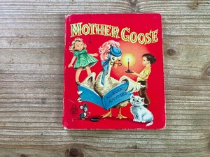 Mother Goose Nursery Rhymes, Tell A Tale Book, Lucille Wallace, 1958, Vintage Ki - Picture 1 of 5
